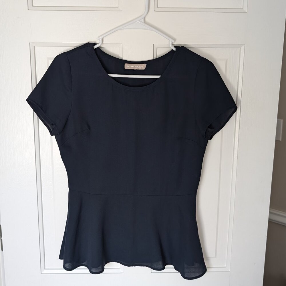 Banana Republic Peplum Top